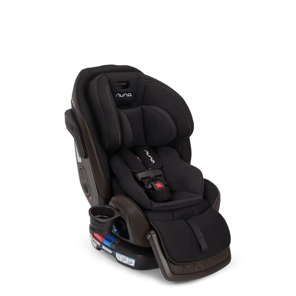 Nuna EXEC Next All-In-One Convertible Car Seat - Caviar/Chocolate - Advanced Safety Engineering